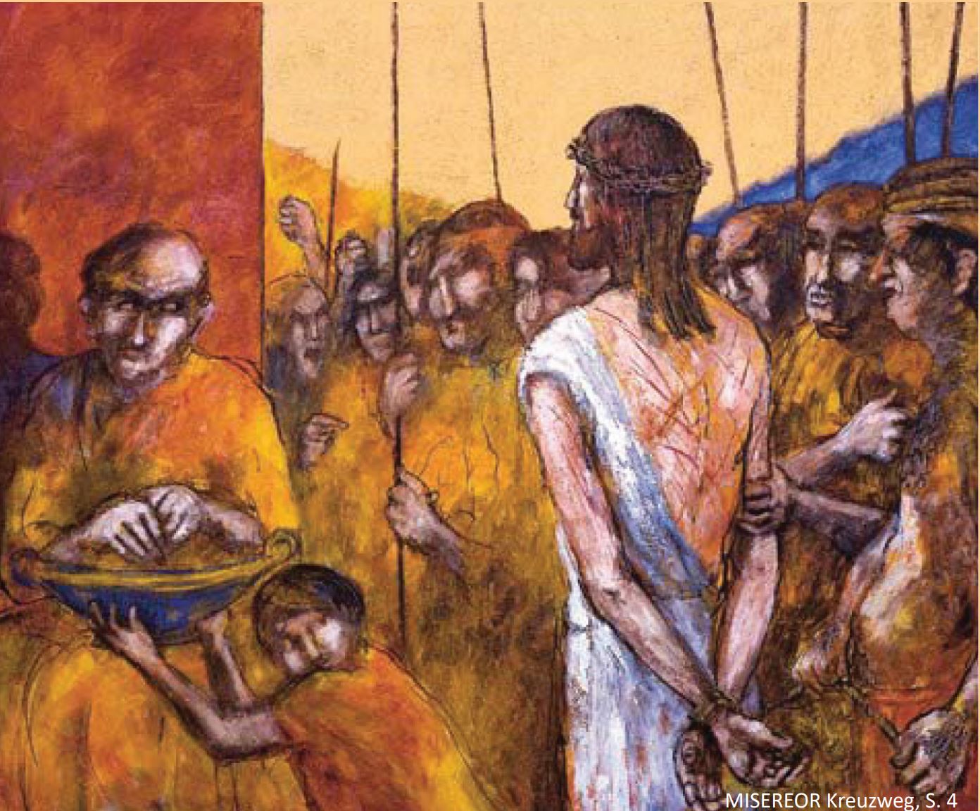 Passionsandacht Jesus wird zum Tode verurteilt Evangelische Bonhoeffer Gemeinde Marxloh